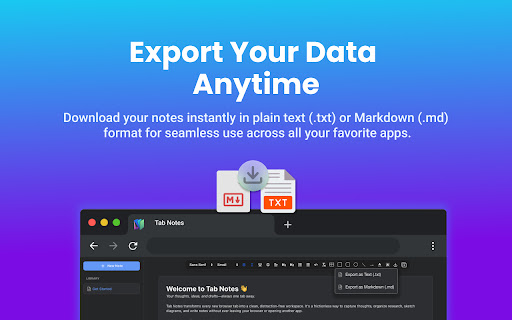 Tab Notes screenshot