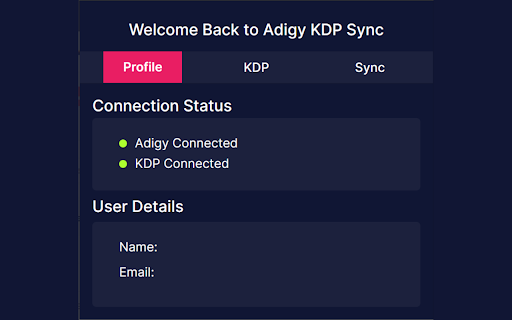 Adigy Sync screenshot