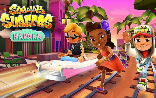Subway Surfers Havana Game screenshot
