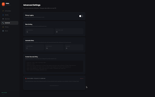 AI Auto Form Filler (BYOK) screenshot