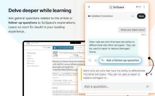 SciSpace: Do hours of research in minutes screenshot