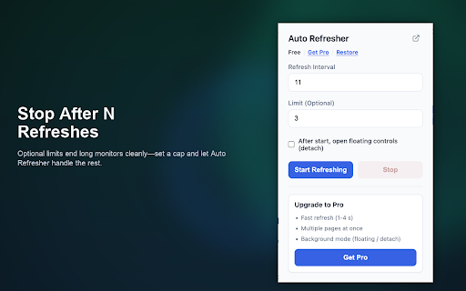 Page Auto-Refresher screenshot