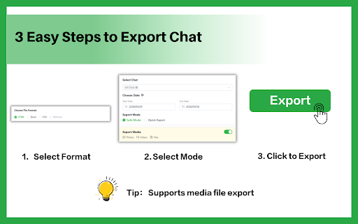 WA Chat Backup - Export WA Contact to Excel/CSV/VCard - WAExport screenshot
