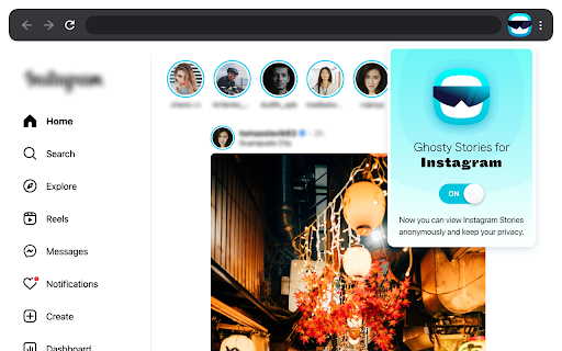Ghosty Stories for Instagram screenshot
