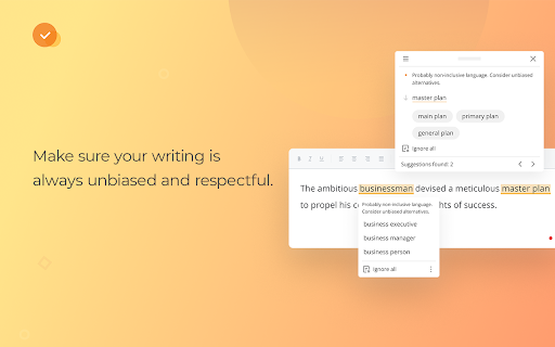 WProofreader: AI grammar check & rewrite tool screenshot