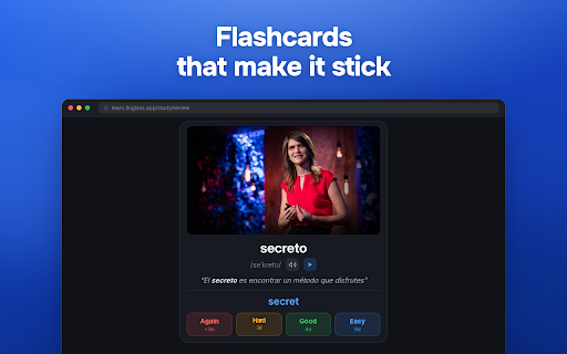 Linglass — Dual Subtitles for YouTube & Netflix screenshot