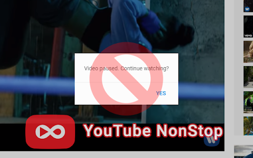YouTube NonStop screenshot