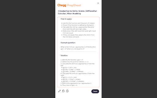 PrepSheet: Free YouTube Notes Generator screenshot