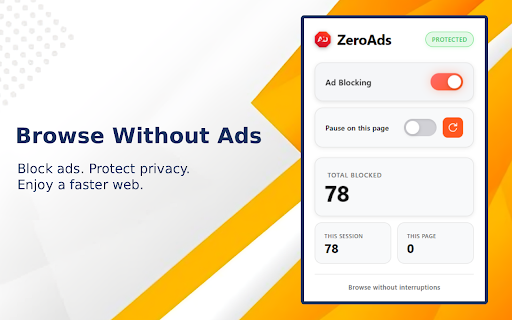 ZeroAds - Block All Ads, Instantly screenshot