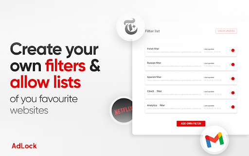 AdLock: Free Adblocker & Privacy Protection screenshot