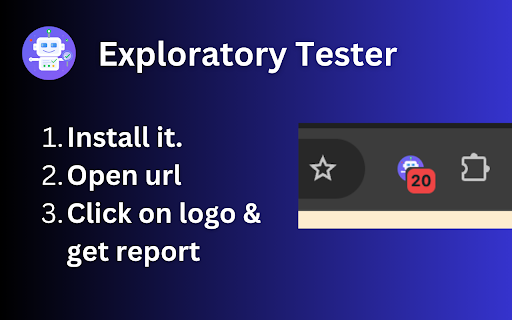 Exploratory Tester screenshot