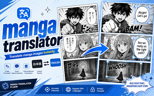 Manga Translator - Translate Raw Manga, Comic, Manhwa & Webtoons live screenshot