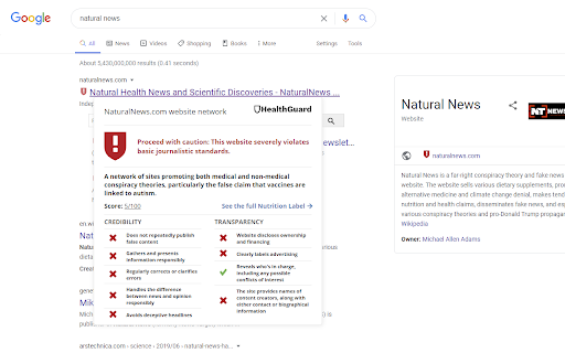 HealthGuard screenshot