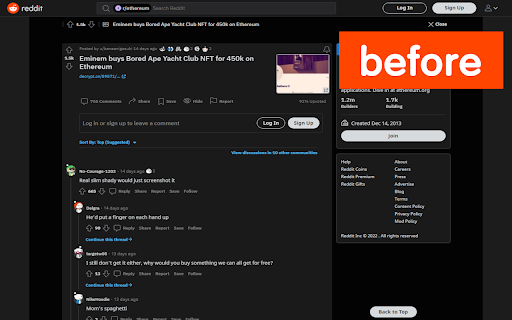 RIP - Reddit Inline Post screenshot