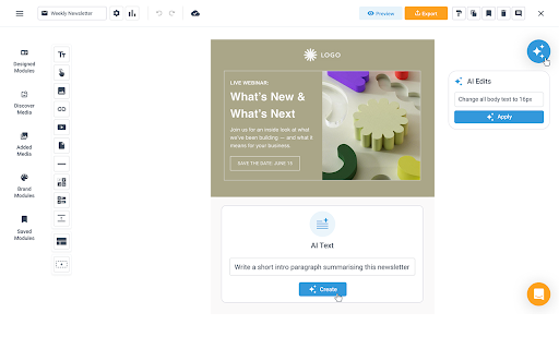 Publicate – Save Content, Build & Track Newsletters In Gmail & Outlook screenshot