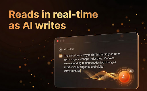 AI Voice Reader: Read Aloud for ChatGPT, Claude, DeepSeek & Qwen screenshot