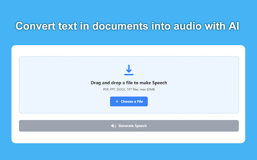 File to Speech screenshot