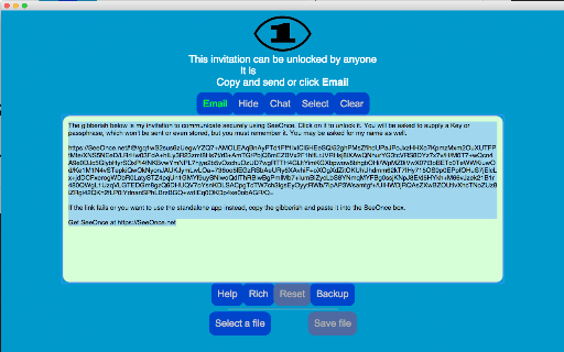 SeeOnce Privacy screenshot