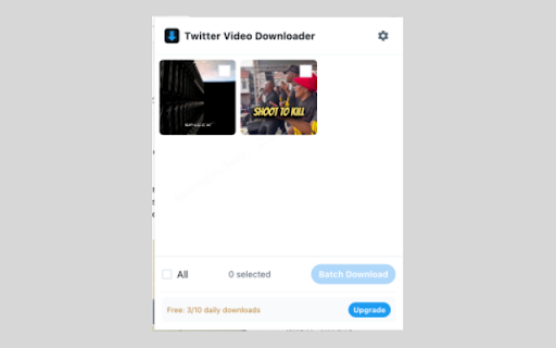 Twitter Video Downloader screenshot