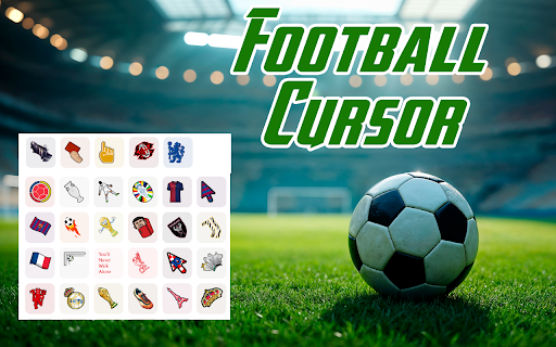 Soccer Cursor - Custom Sports Cursor for Chrome screenshot