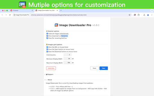 Image Downloader Pro screenshot