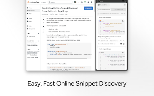 Pieces for Developers: Copilot & Code Capture screenshot