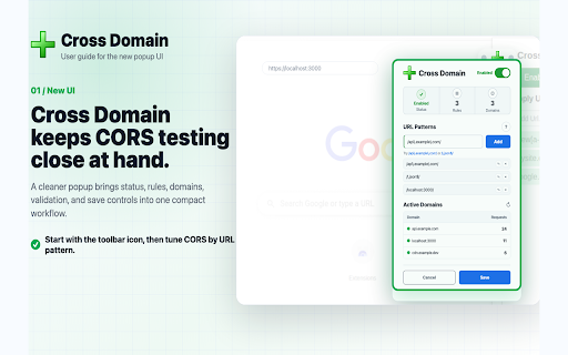 Cross Domain - CORS screenshot