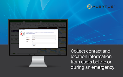 Alertus Desktop 7 for Chrome screenshot