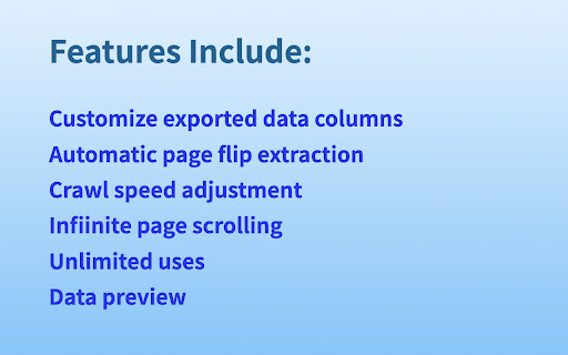 Easy Web Data Scraper screenshot