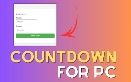 Countdown timer For PC,Windows and Mac (Update) screenshot