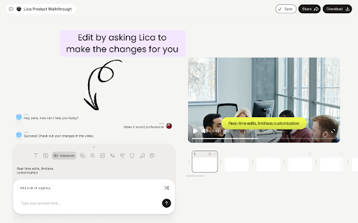 Lica: Screen Recorder and Video Creator screenshot