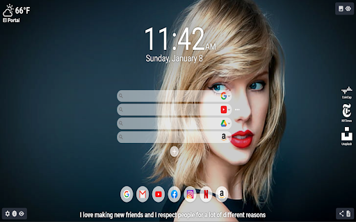 Taylor Swift MeaVana screenshot