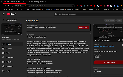 VidPro - Video Setup Assistant screenshot