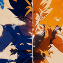 Goku Super Saiyan Power-Up Split icon
