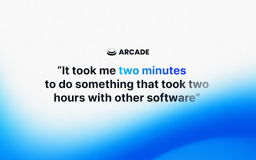 Arcade: AI Interactive Product Demos screenshot