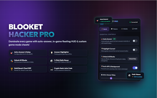 Blooket Hacker Pro screenshot