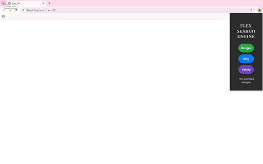 Flex Search Engine screenshot