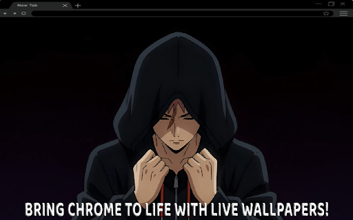 Yuji Itadori Dark Awakening Anime Live Wallpaper screenshot