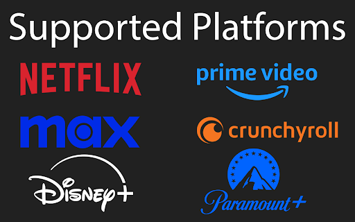 Streaming enhanced Netflix Disney Prime Video screenshot