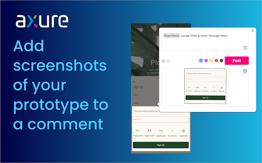 Axure Cloud Extension screenshot