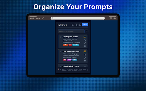 AI Prompt Manager screenshot