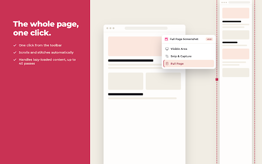 Full Page Screenshot - Screen Capture & Editor screenshot