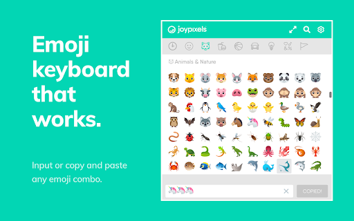 Emoji Keyboard by JoyPixels® screenshot