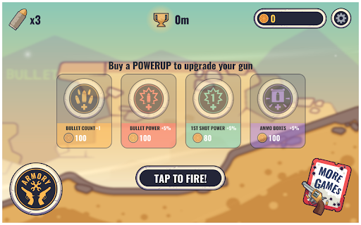 GunSpin Unblocked Game – Shooting Game screenshot