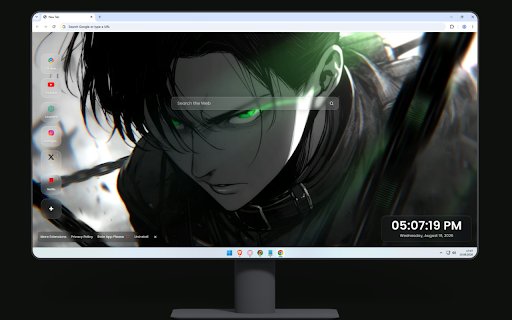 Levi Rage Mode Attack On Titan Live Wallpaper screenshot