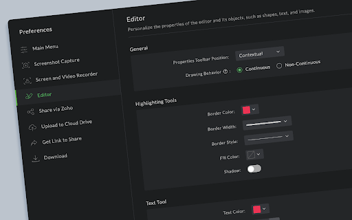 Zoho Annotator screenshot