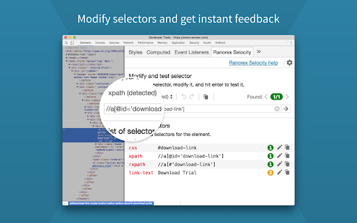 Ranorex Selocity screenshot