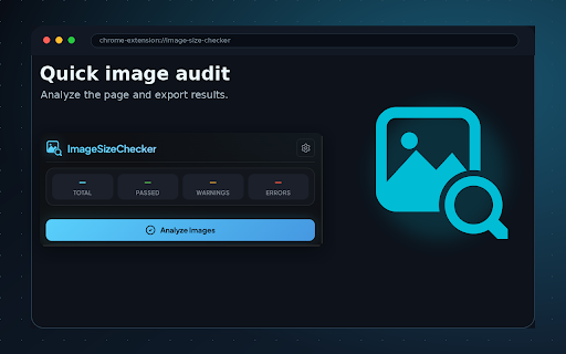 Image Size Checker screenshot