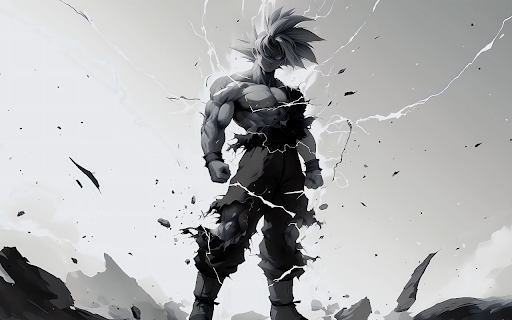 Ultra Instinct Goku Live Wallpaper screenshot