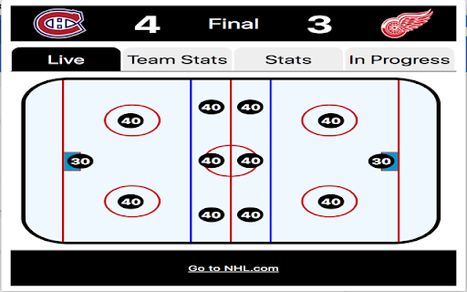 NHL Score Tracker screenshot